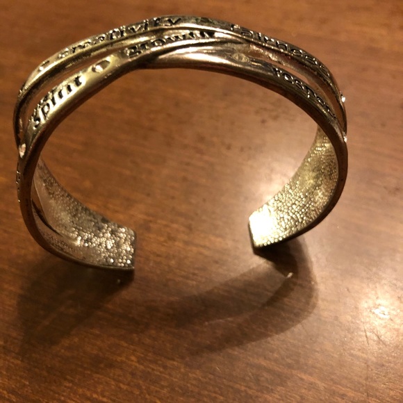 Silver/ Pewter Cuff Bracelet - Picture 5 of 5